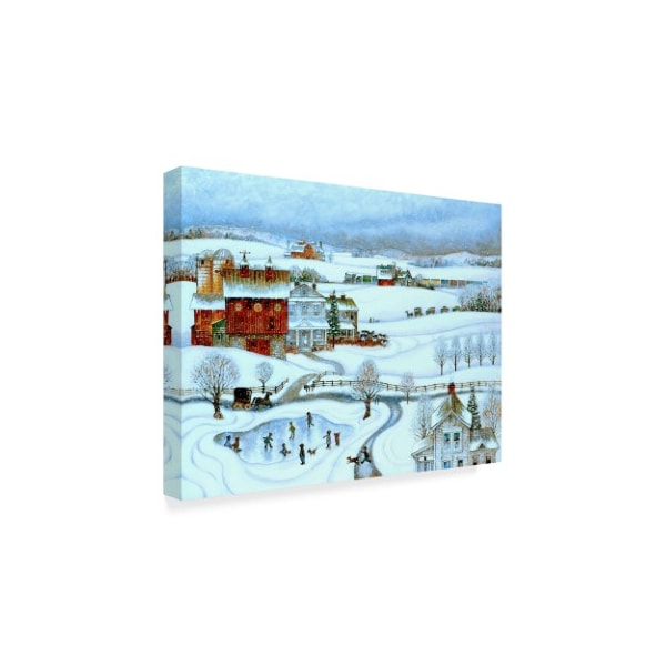 Bill Bell 'Pa Winter' Canvas Art,24x32